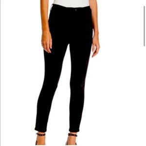 Frame Denim Ali High Rise Cigarette black jeans